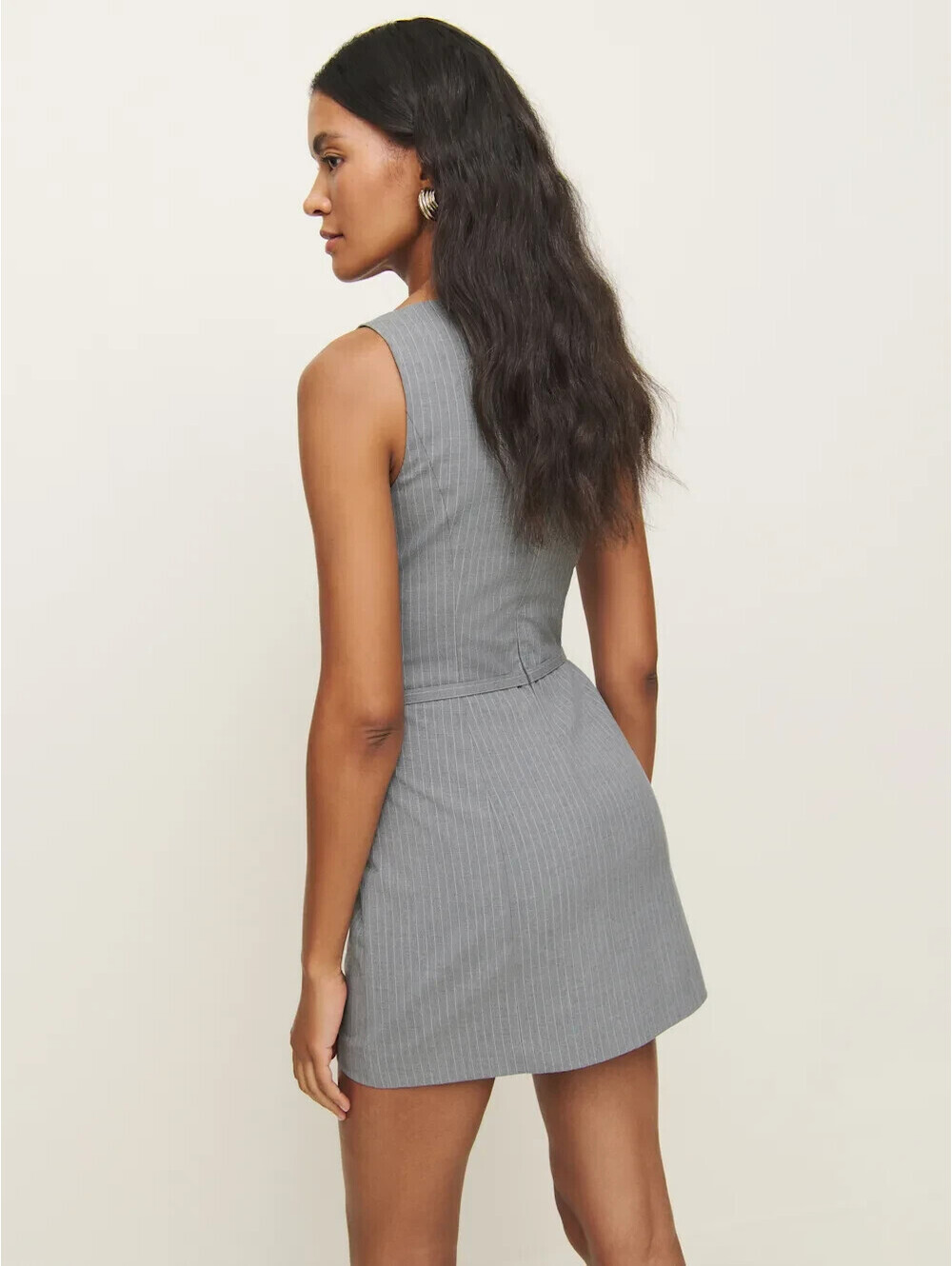 NEW, Reformation Taya Belted Sheath Mini Dress Size 12 #MD2033 - Picture 12 of 13